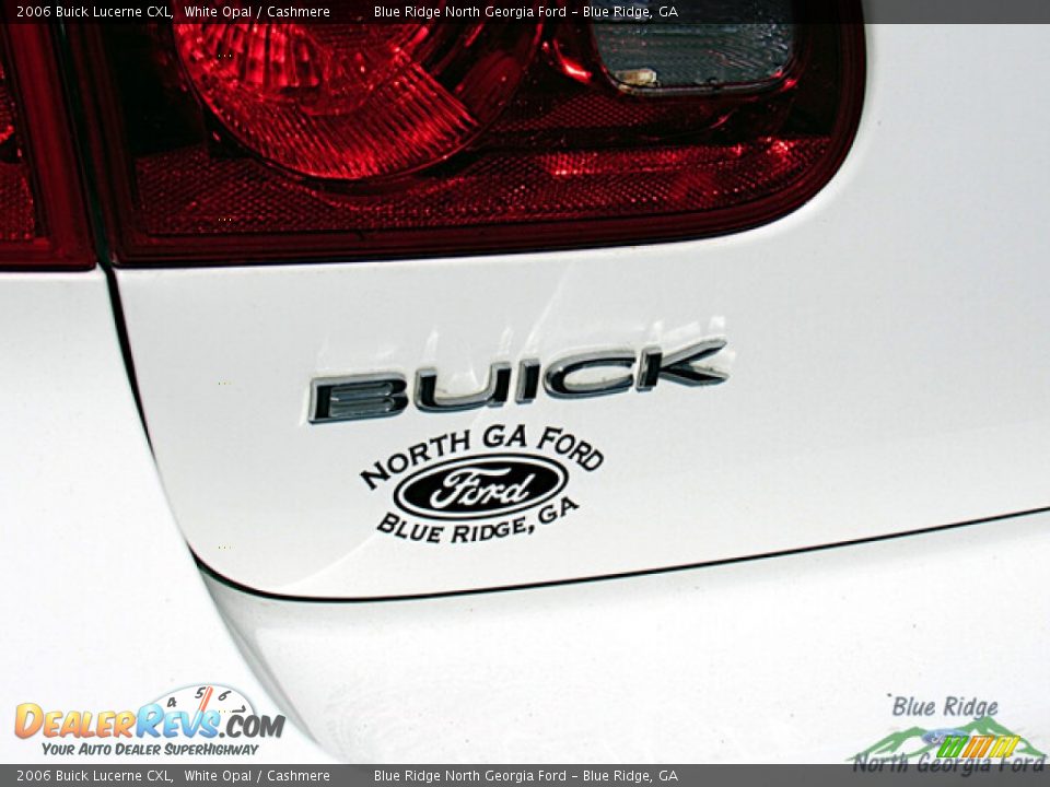 2006 Buick Lucerne CXL White Opal / Cashmere Photo #26