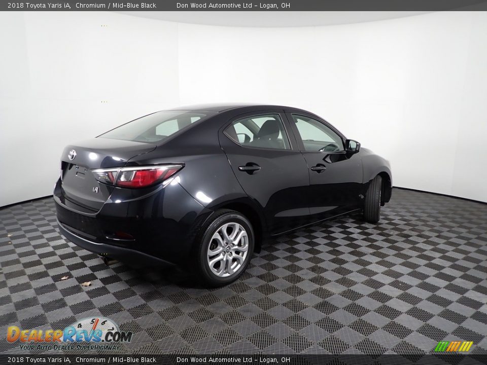 2018 Toyota Yaris iA Chromium / Mid-Blue Black Photo #10