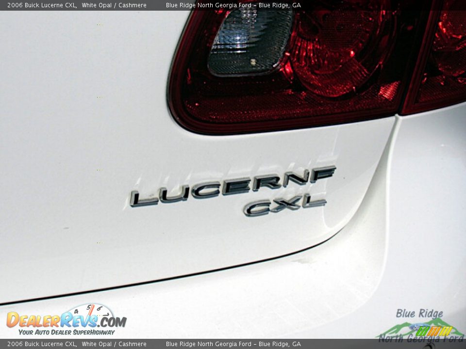 2006 Buick Lucerne CXL White Opal / Cashmere Photo #27