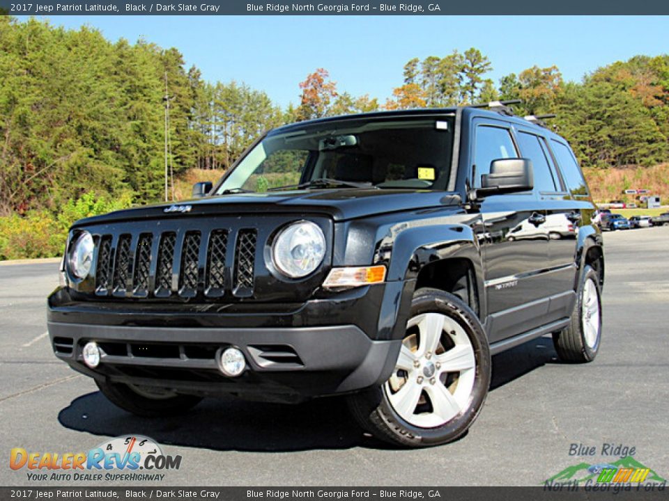 2017 Jeep Patriot Latitude Black / Dark Slate Gray Photo #1