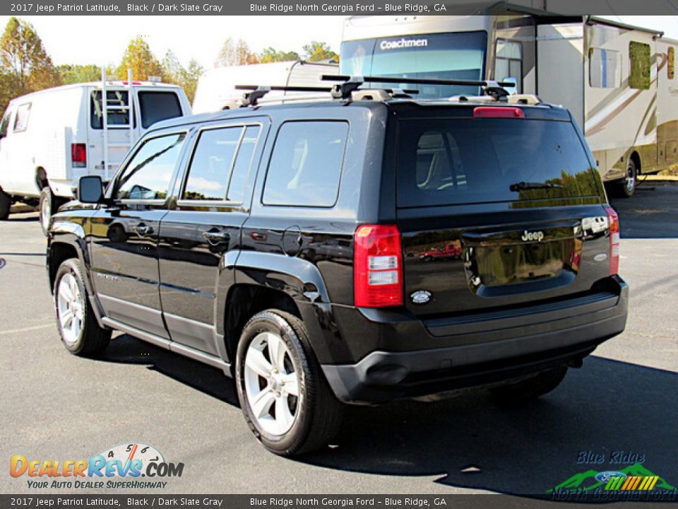 2017 Jeep Patriot Latitude Black / Dark Slate Gray Photo #3