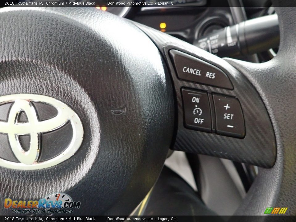 2018 Toyota Yaris iA Chromium / Mid-Blue Black Photo #15