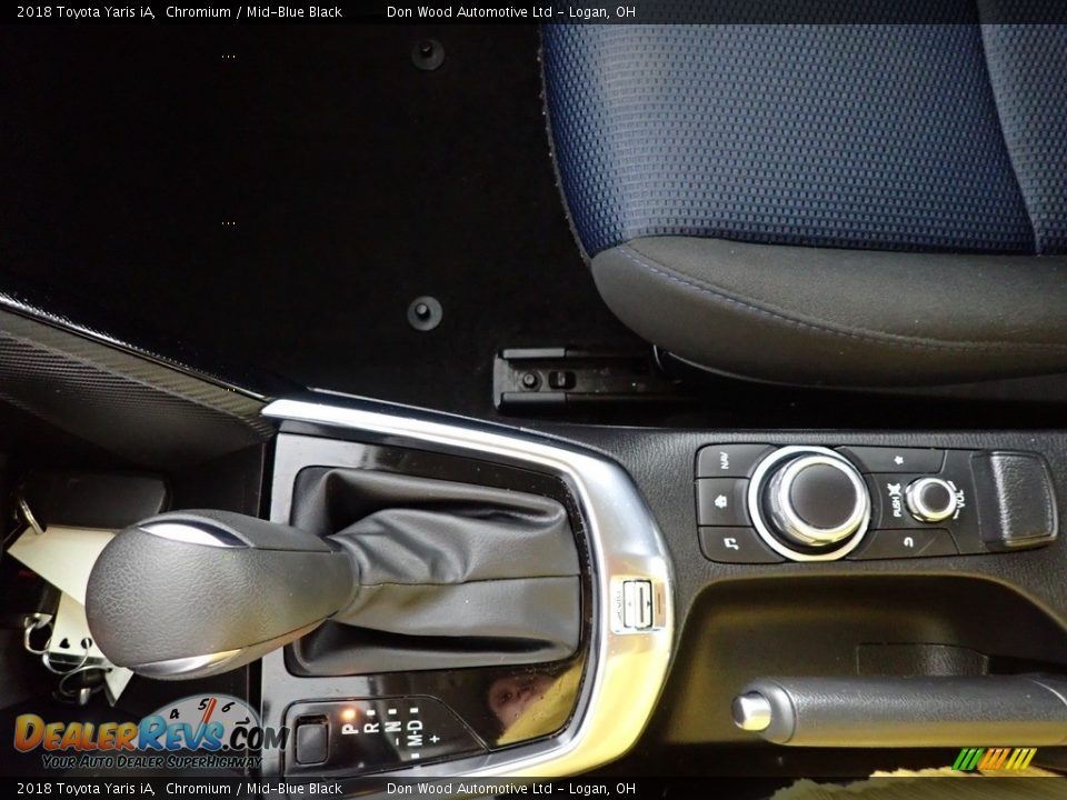 2018 Toyota Yaris iA Chromium / Mid-Blue Black Photo #17