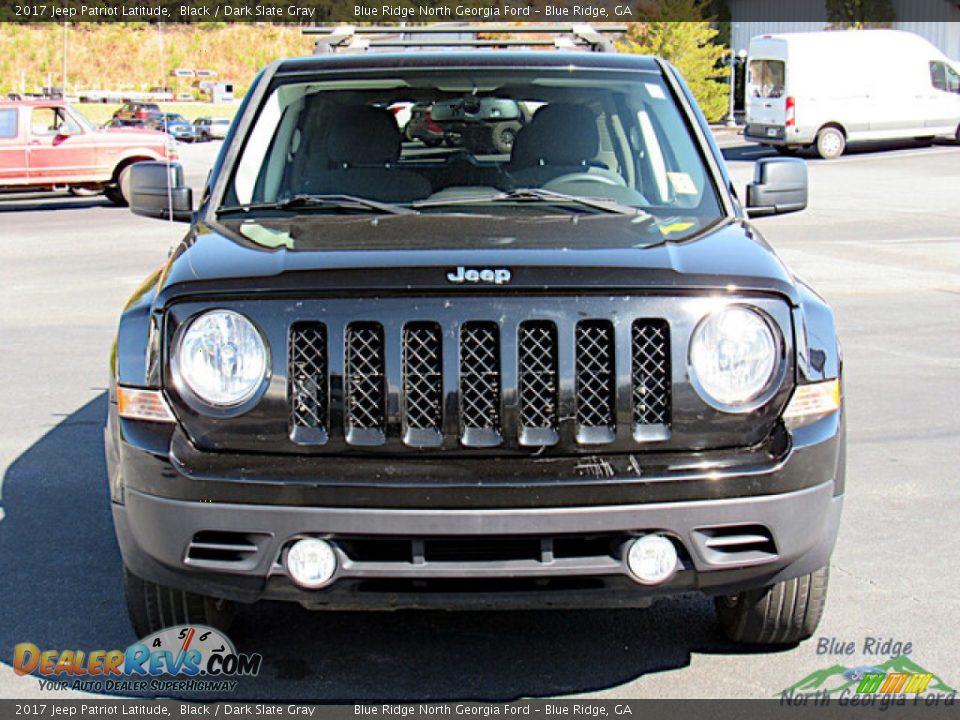 2017 Jeep Patriot Latitude Black / Dark Slate Gray Photo #8