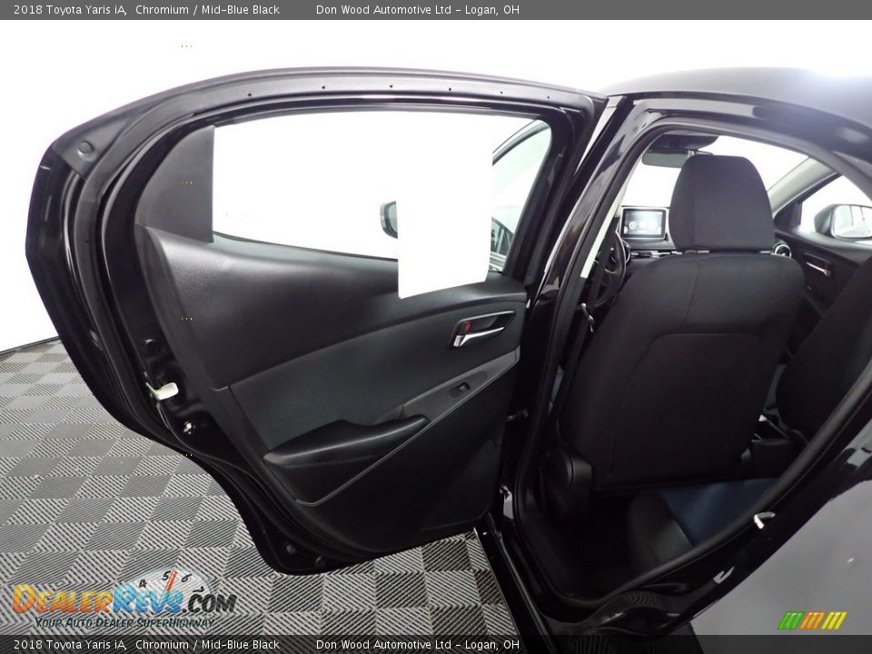 2018 Toyota Yaris iA Chromium / Mid-Blue Black Photo #19