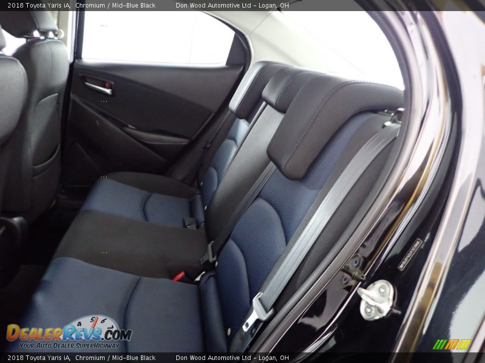 2018 Toyota Yaris iA Chromium / Mid-Blue Black Photo #20
