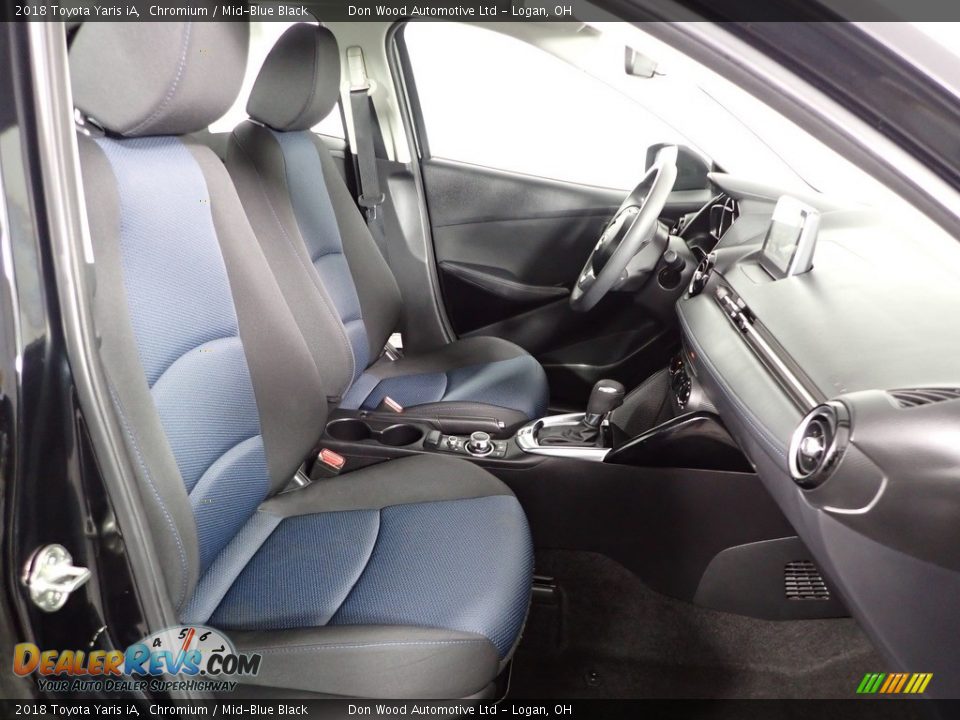 2018 Toyota Yaris iA Chromium / Mid-Blue Black Photo #23