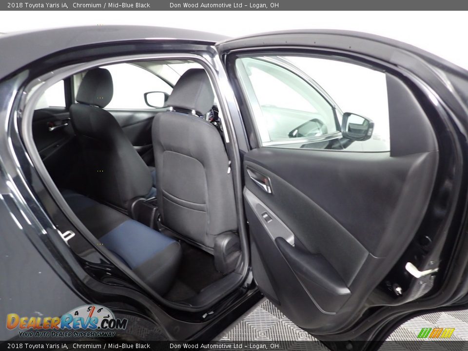 2018 Toyota Yaris iA Chromium / Mid-Blue Black Photo #24