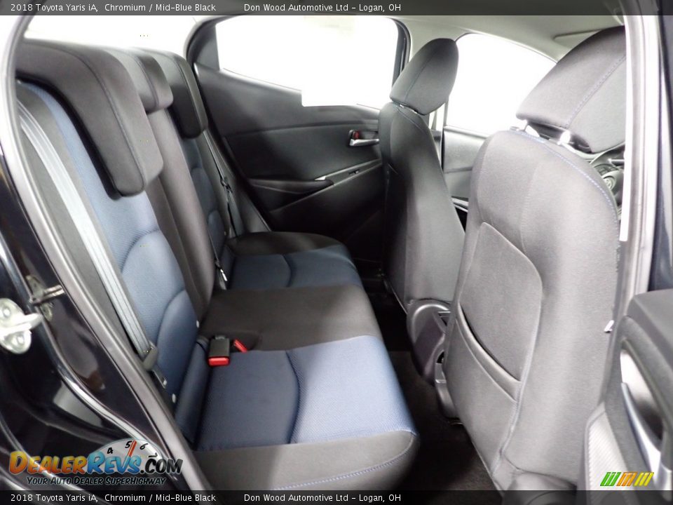 2018 Toyota Yaris iA Chromium / Mid-Blue Black Photo #25