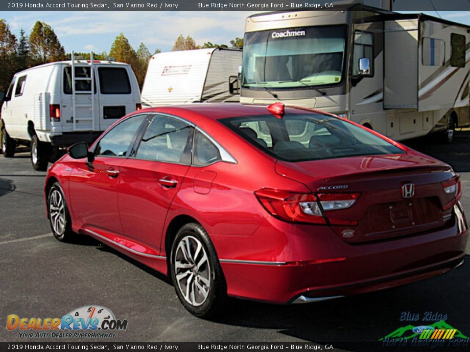 2019 Honda Accord Touring Sedan San Marino Red / Ivory Photo #3