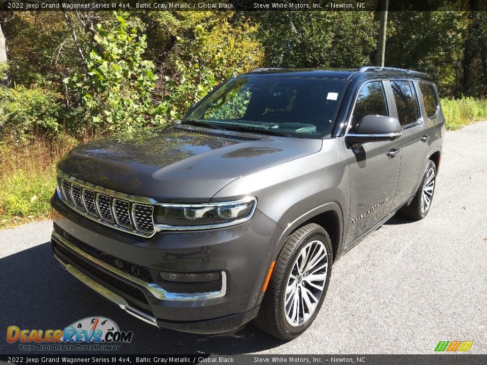 2022 Jeep Grand Wagoneer Series III 4x4 Baltic Gray Metallic / Global Black Photo #2