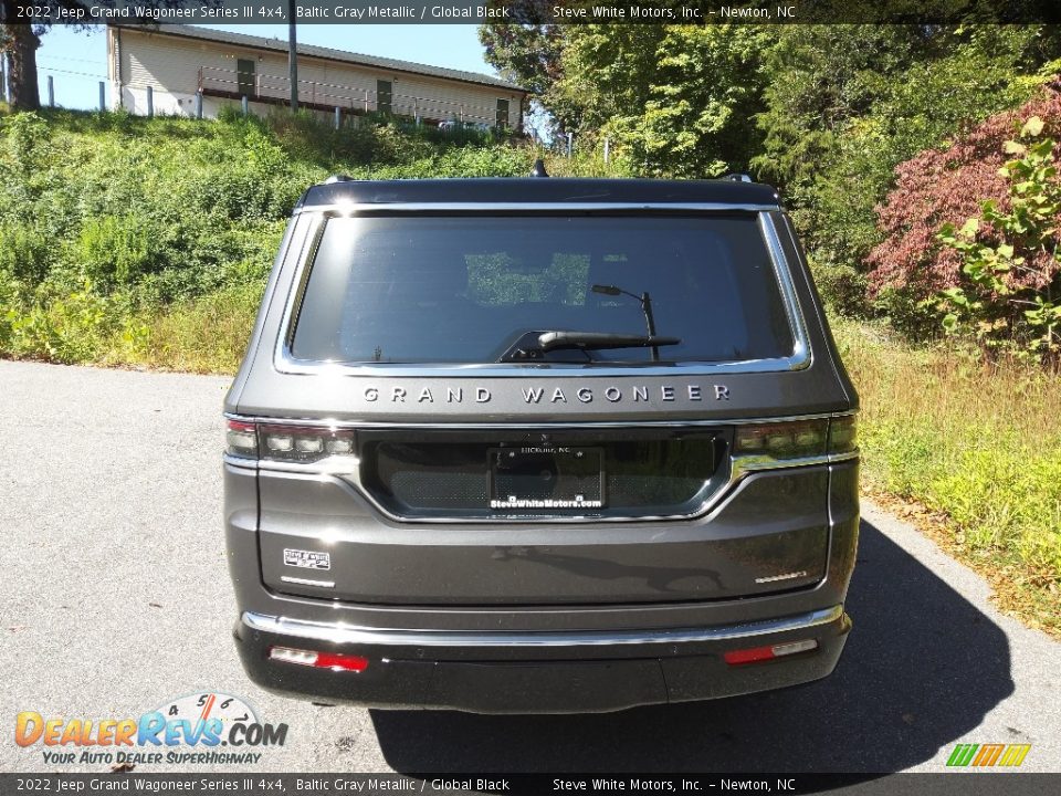 2022 Jeep Grand Wagoneer Series III 4x4 Baltic Gray Metallic / Global Black Photo #8