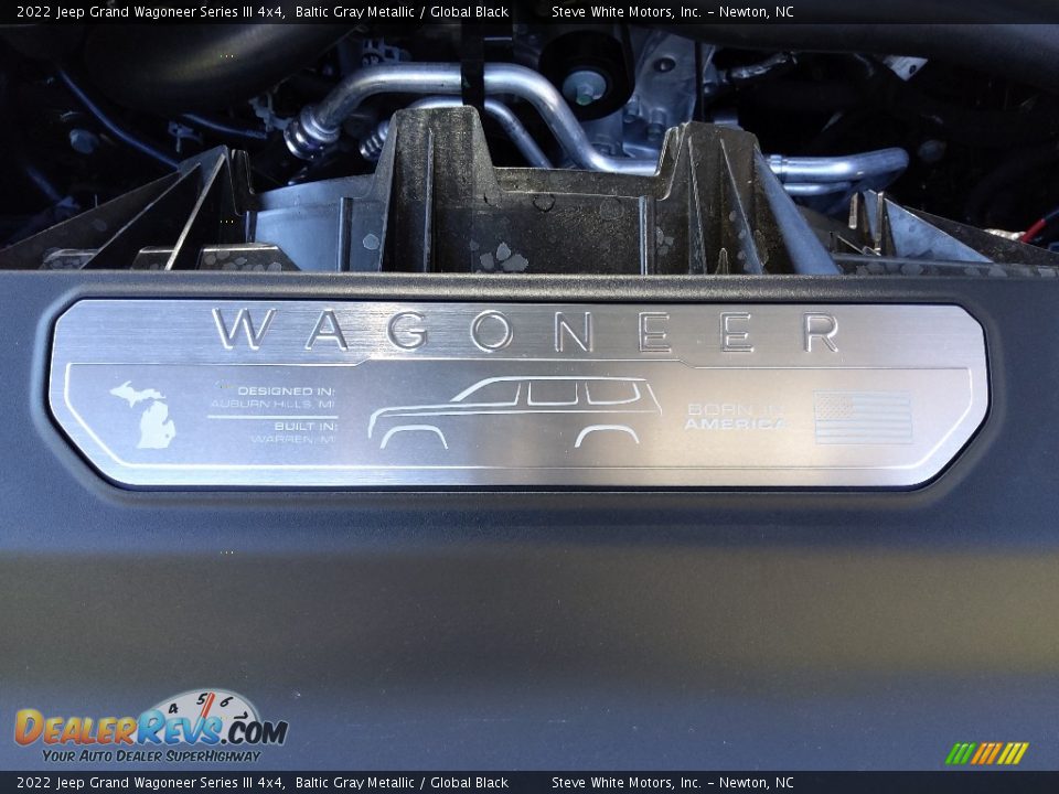 2022 Jeep Grand Wagoneer Series III 4x4 Baltic Gray Metallic / Global Black Photo #13