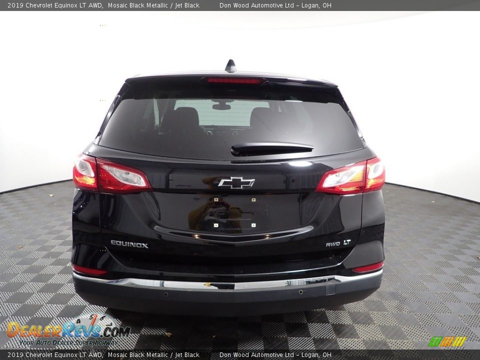 2019 Chevrolet Equinox LT AWD Mosaic Black Metallic / Jet Black Photo #8