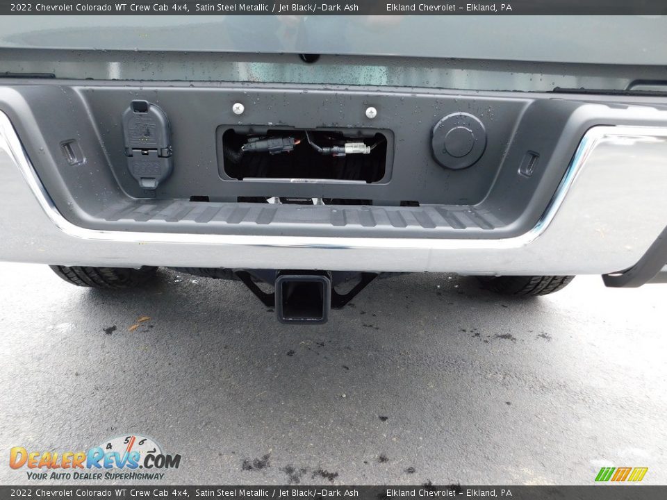 2022 Chevrolet Colorado WT Crew Cab 4x4 Satin Steel Metallic / Jet Black/­Dark Ash Photo #14