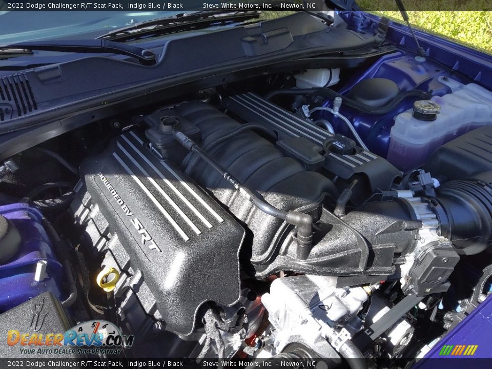 2022 Dodge Challenger R/T Scat Pack Indigo Blue / Black Photo #9