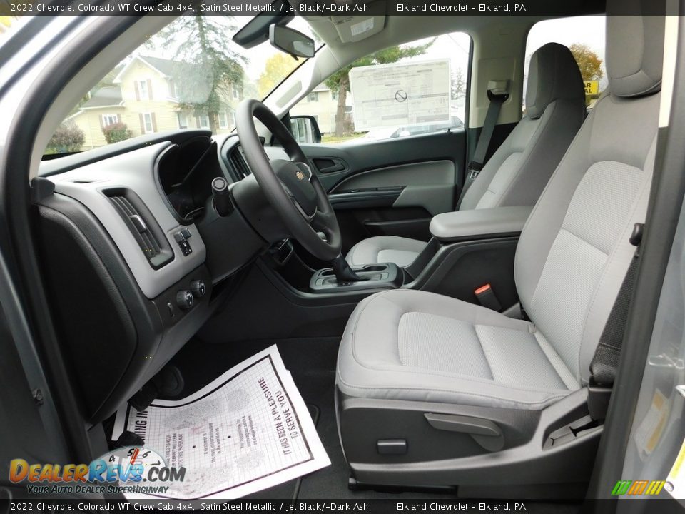 2022 Chevrolet Colorado WT Crew Cab 4x4 Satin Steel Metallic / Jet Black/­Dark Ash Photo #21