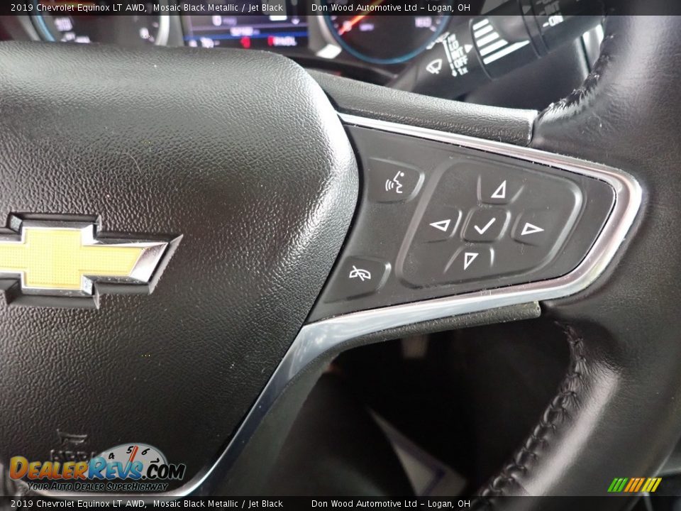 2019 Chevrolet Equinox LT AWD Mosaic Black Metallic / Jet Black Photo #18