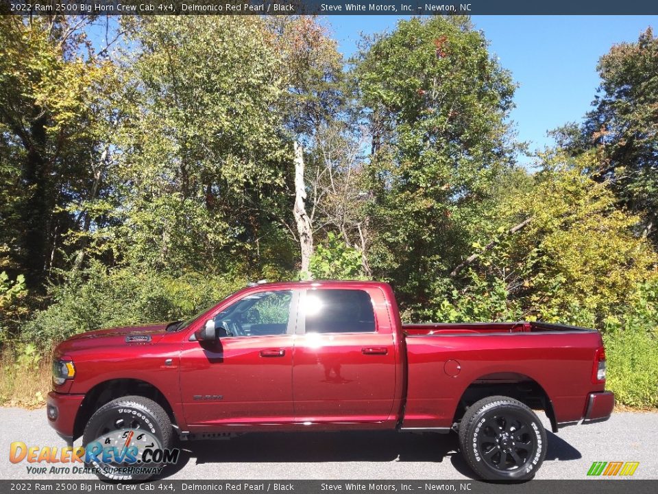 2022 Ram 2500 Big Horn Crew Cab 4x4 Delmonico Red Pearl / Black Photo #1