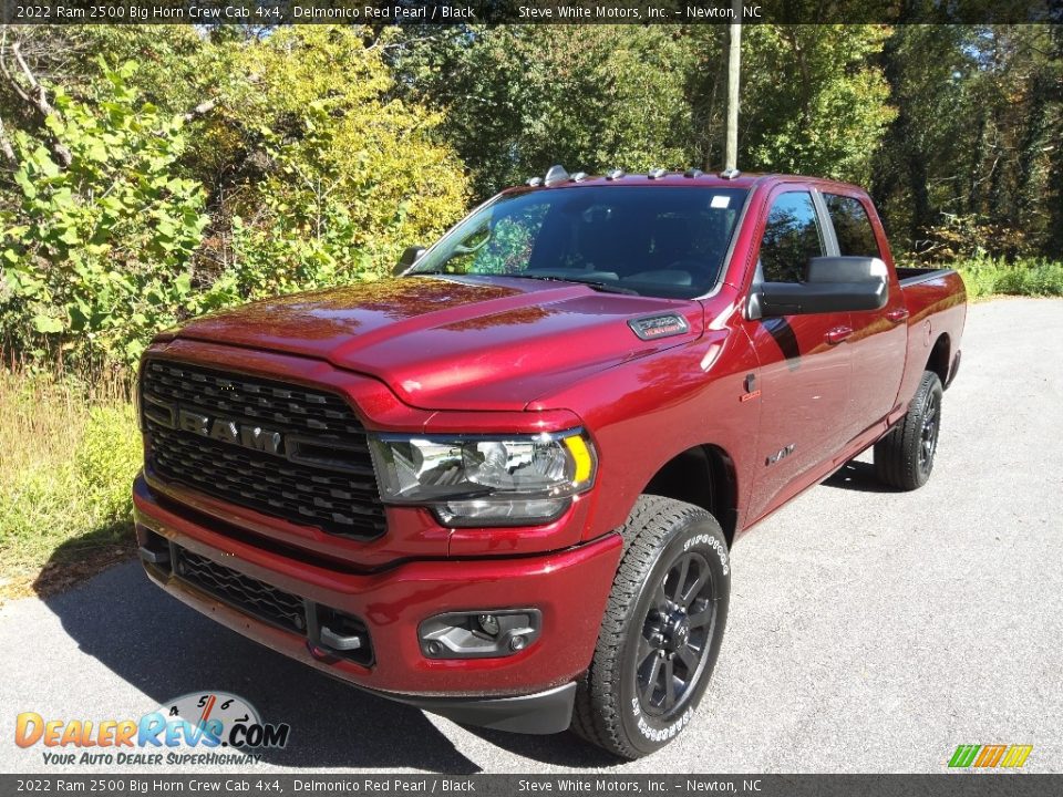 2022 Ram 2500 Big Horn Crew Cab 4x4 Delmonico Red Pearl / Black Photo #2