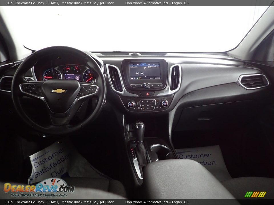 2019 Chevrolet Equinox LT AWD Mosaic Black Metallic / Jet Black Photo #25