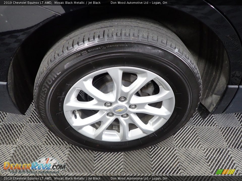 2019 Chevrolet Equinox LT AWD Mosaic Black Metallic / Jet Black Photo #30