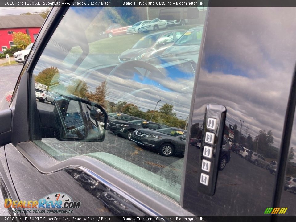 2018 Ford F150 XLT SuperCab 4x4 Shadow Black / Black Photo #29