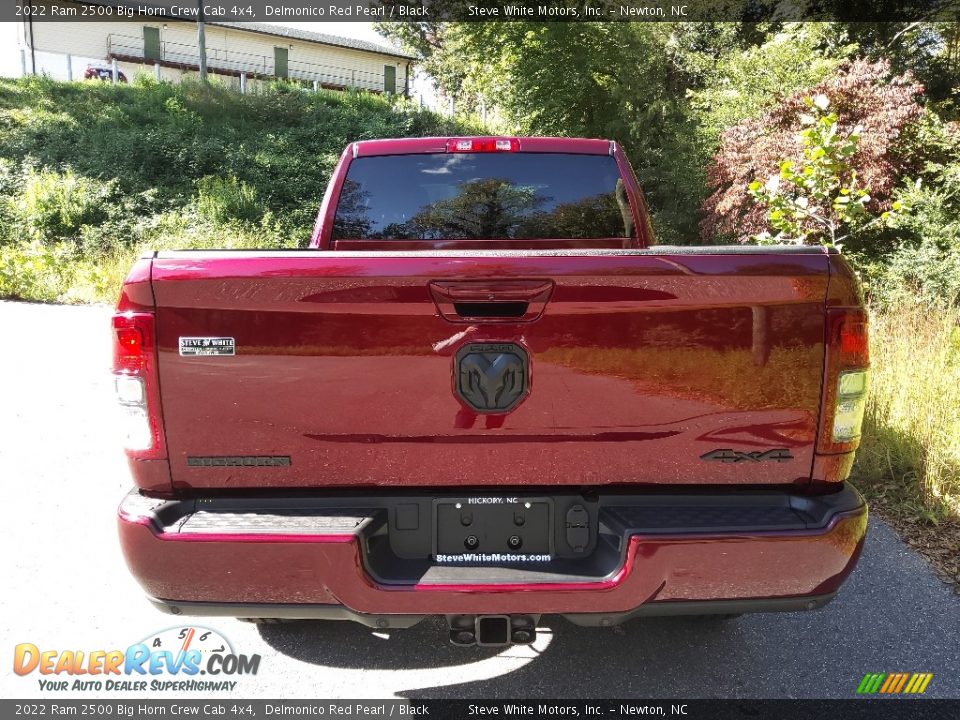 2022 Ram 2500 Big Horn Crew Cab 4x4 Delmonico Red Pearl / Black Photo #7