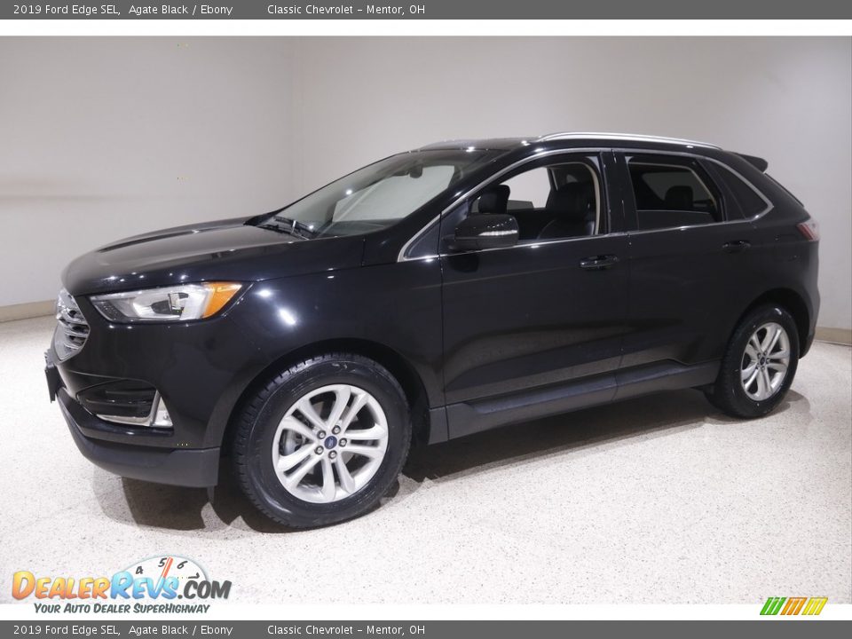 2019 Ford Edge SEL Agate Black / Ebony Photo #3