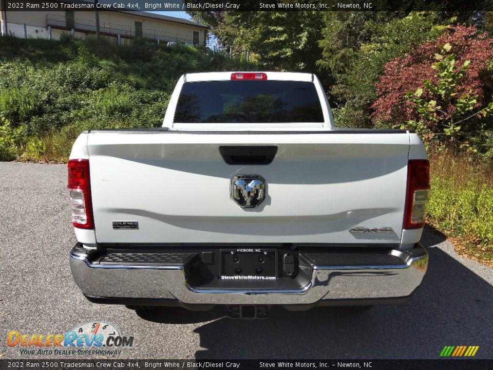 2022 Ram 2500 Tradesman Crew Cab 4x4 Bright White / Black/Diesel Gray Photo #7