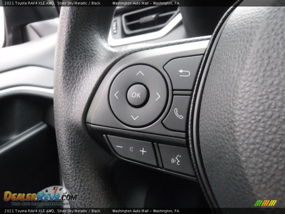 2021 Toyota RAV4 XLE AWD Silver Sky Metallic / Black Photo #7