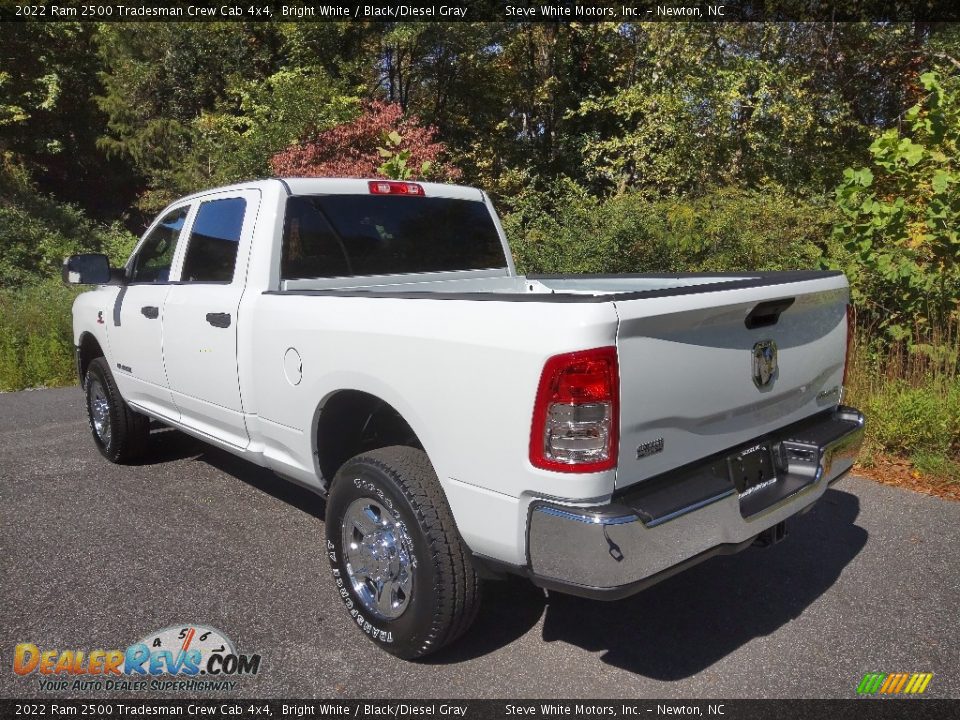 2022 Ram 2500 Tradesman Crew Cab 4x4 Bright White / Black/Diesel Gray Photo #9