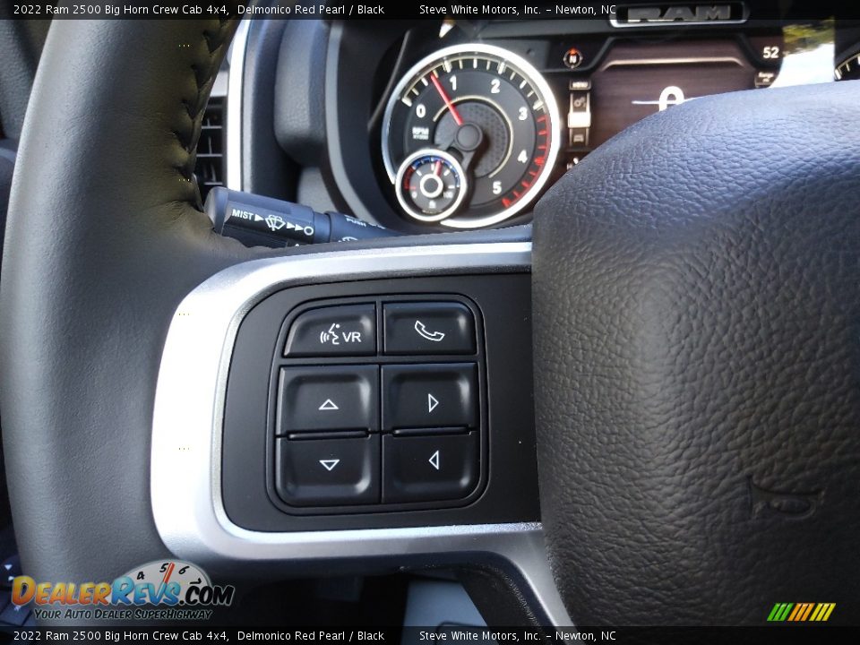 2022 Ram 2500 Big Horn Crew Cab 4x4 Steering Wheel Photo #20