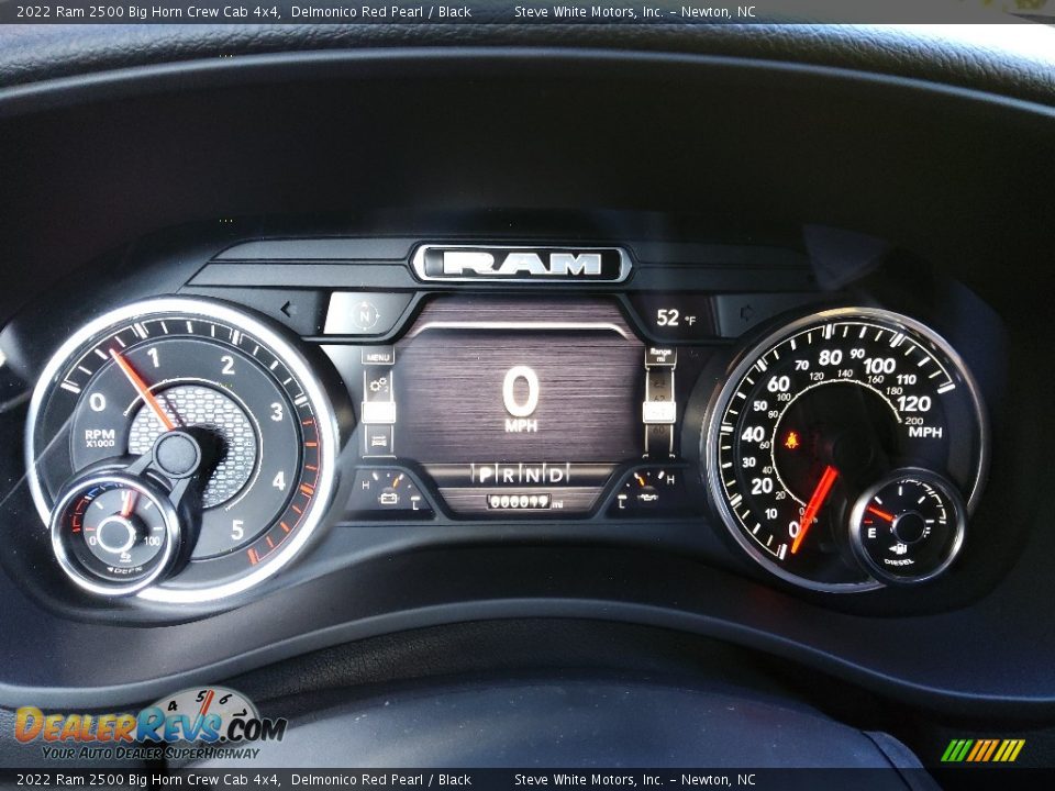 2022 Ram 2500 Big Horn Crew Cab 4x4 Gauges Photo #22