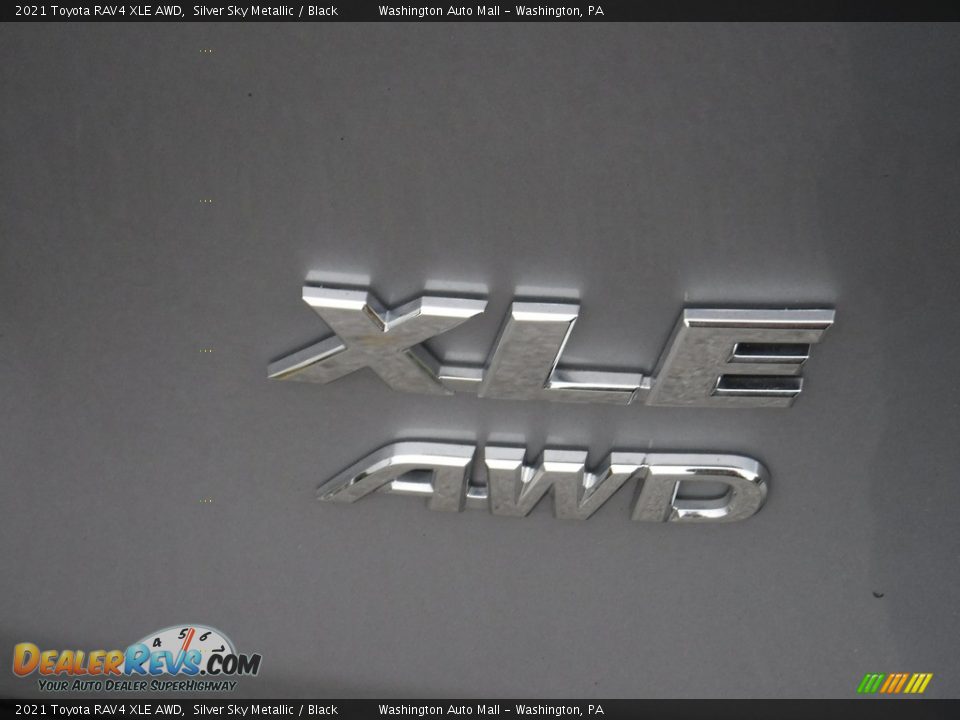 2021 Toyota RAV4 XLE AWD Silver Sky Metallic / Black Photo #16