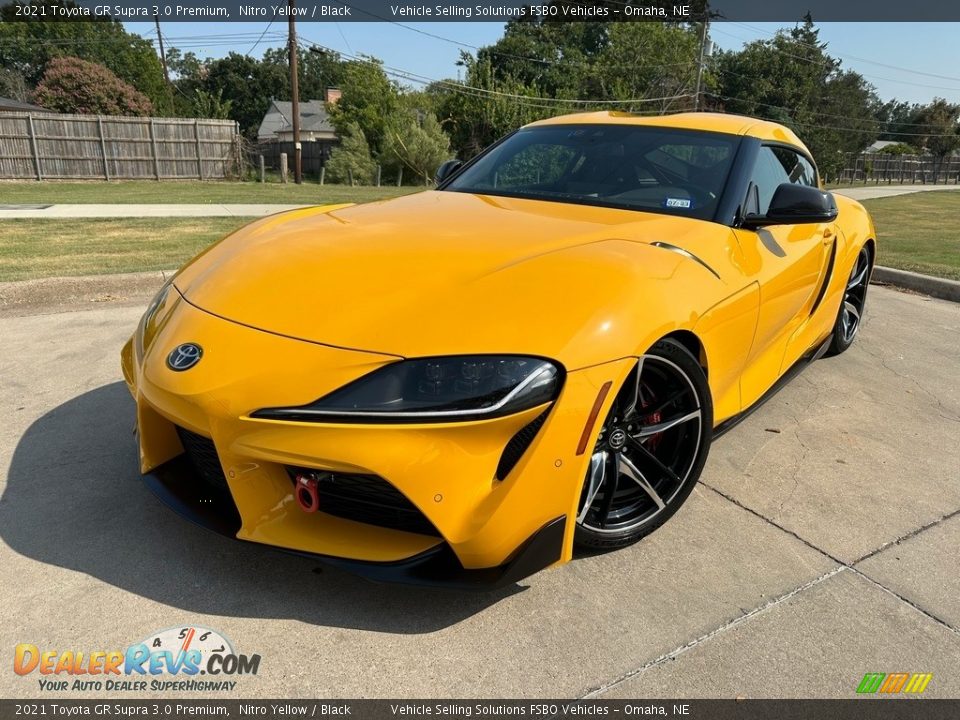 Nitro Yellow 2021 Toyota GR Supra 3.0 Premium Photo #1