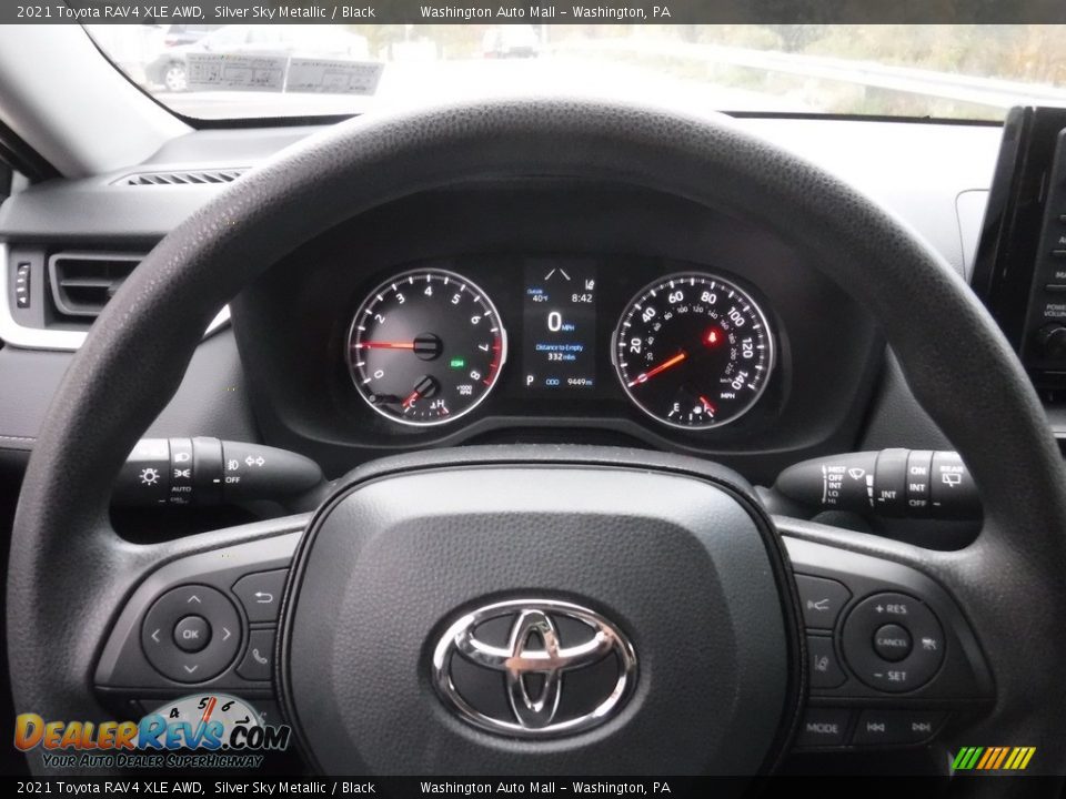 2021 Toyota RAV4 XLE AWD Silver Sky Metallic / Black Photo #27