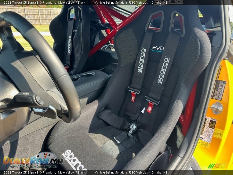 Front Seat of 2021 Toyota GR Supra 3.0 Premium Photo #3