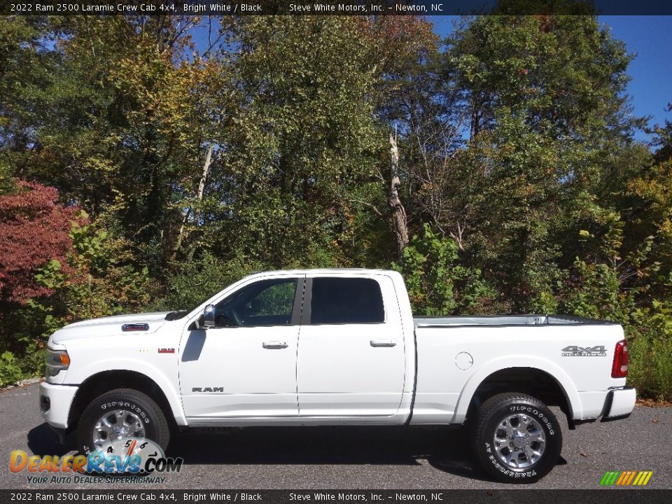 2022 Ram 2500 Laramie Crew Cab 4x4 Bright White / Black Photo #1