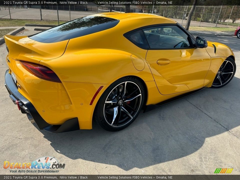 2021 Toyota GR Supra 3.0 Premium Nitro Yellow / Black Photo #8