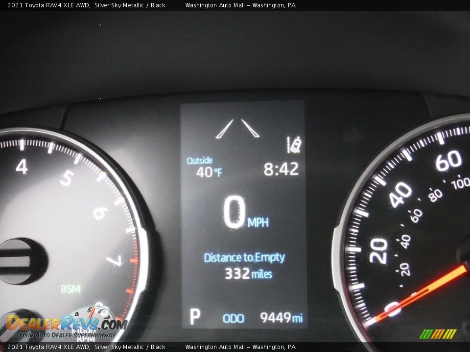 2021 Toyota RAV4 XLE AWD Silver Sky Metallic / Black Photo #34