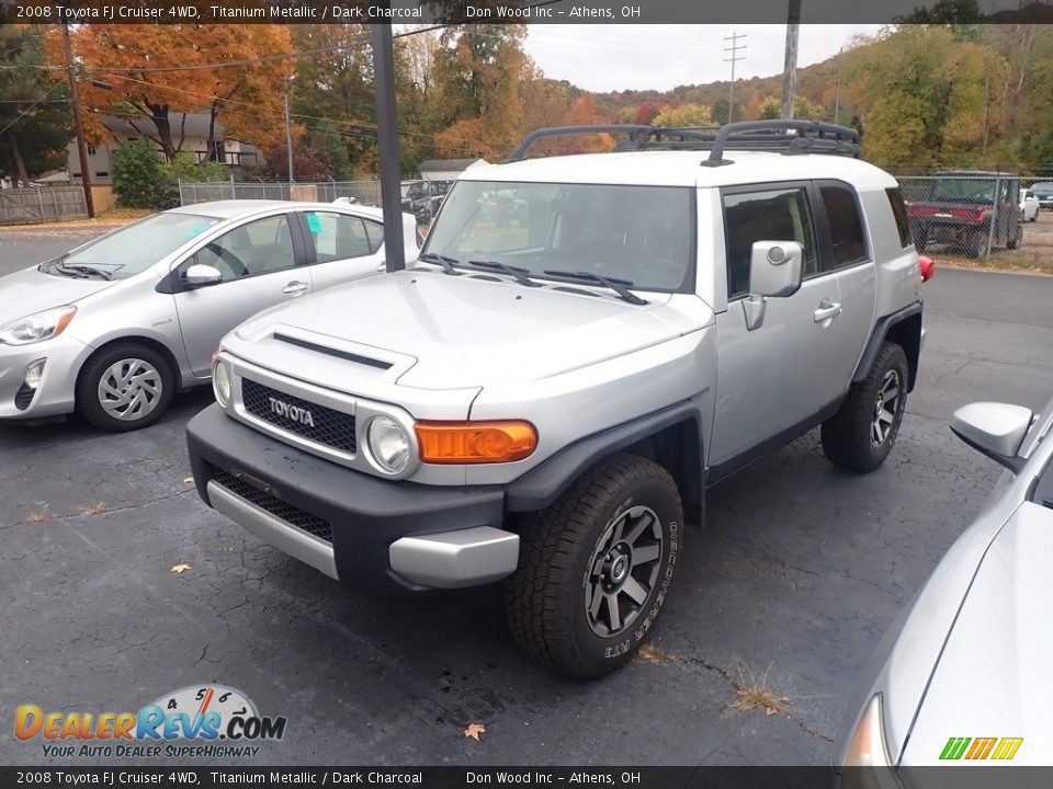 2008 Toyota FJ Cruiser 4WD Titanium Metallic / Dark Charcoal Photo #7