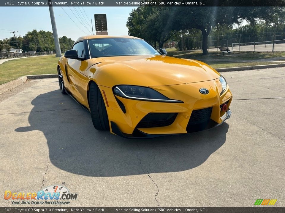 2021 Toyota GR Supra 3.0 Premium Nitro Yellow / Black Photo #9