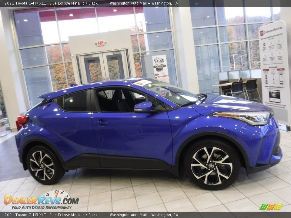 2021 Toyota C-HR XLE Blue Eclipse Metallic / Black Photo #2