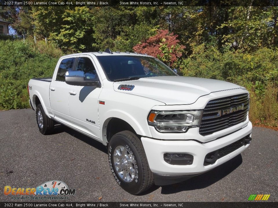 2022 Ram 2500 Laramie Crew Cab 4x4 Bright White / Black Photo #4