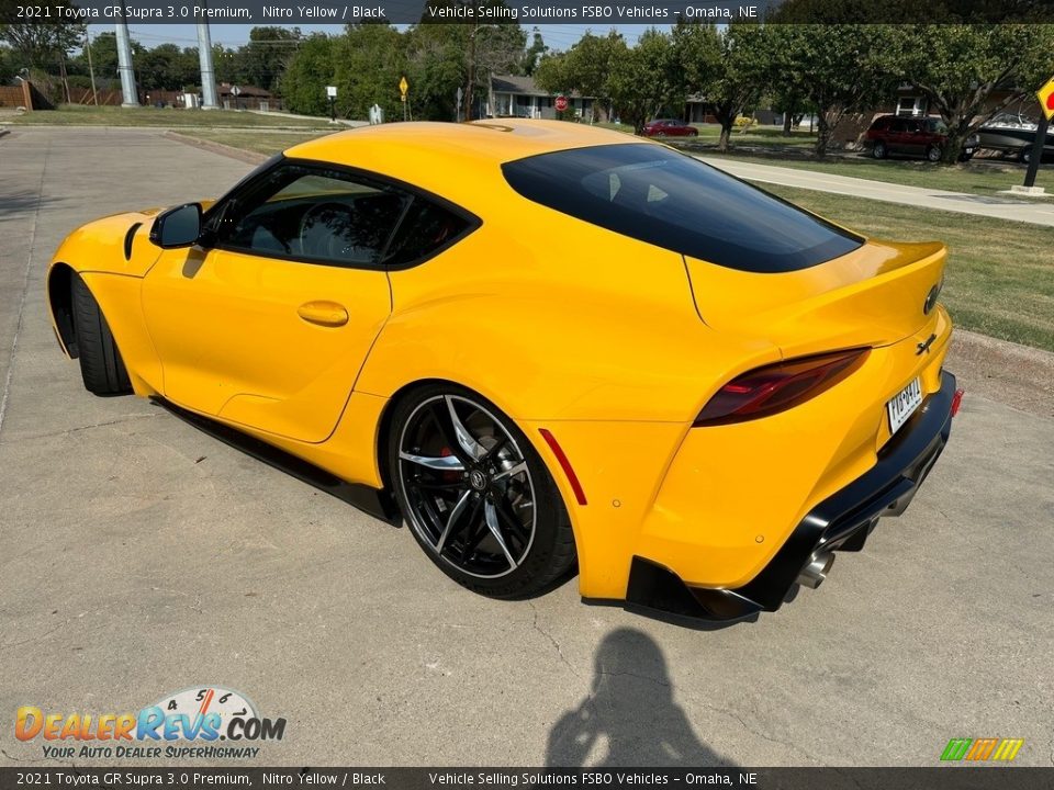 2021 Toyota GR Supra 3.0 Premium Nitro Yellow / Black Photo #11