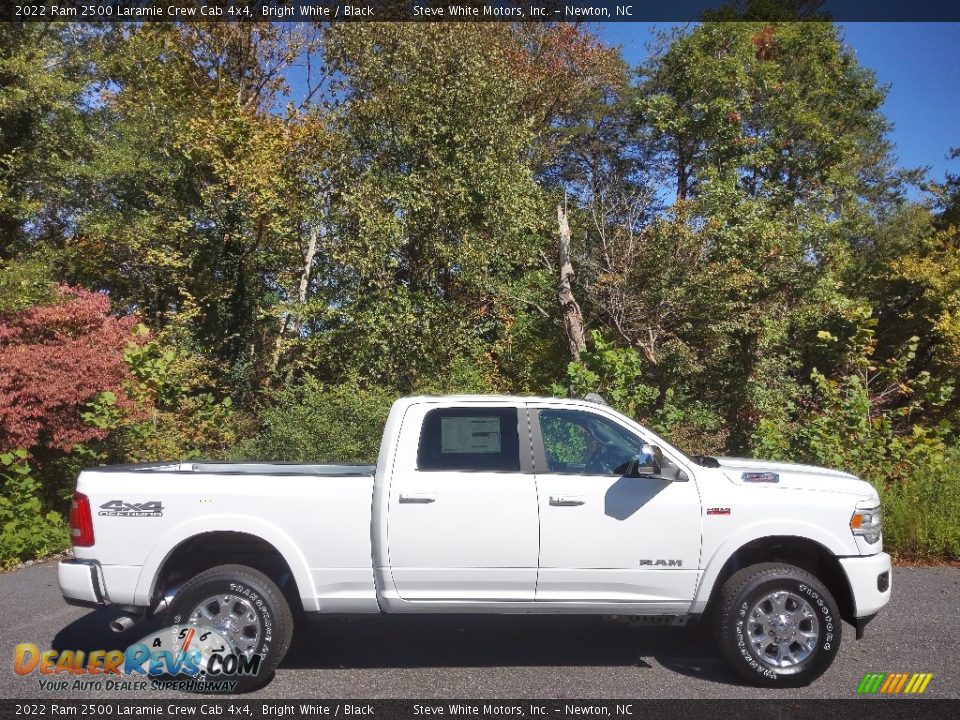 2022 Ram 2500 Laramie Crew Cab 4x4 Bright White / Black Photo #5