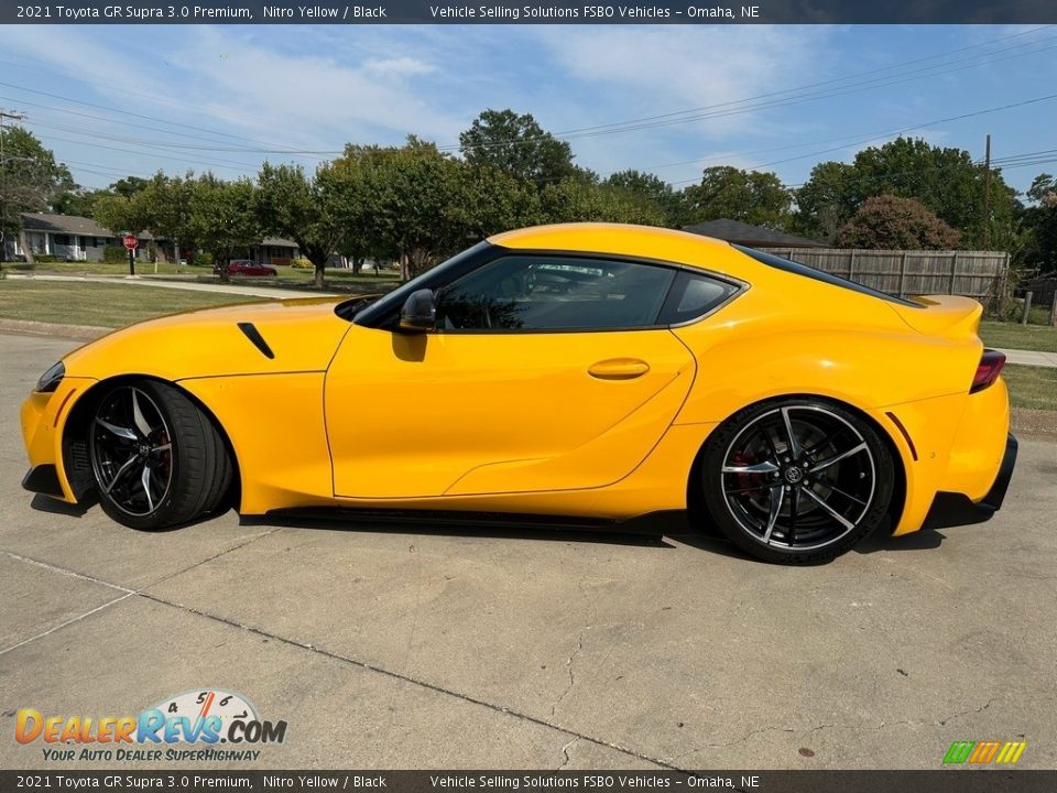 Nitro Yellow 2021 Toyota GR Supra 3.0 Premium Photo #12