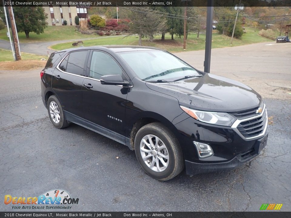 2018 Chevrolet Equinox LT Mosaic Black Metallic / Jet Black Photo #2