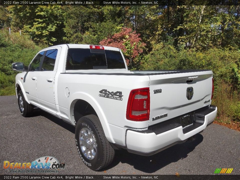 2022 Ram 2500 Laramie Crew Cab 4x4 Bright White / Black Photo #9